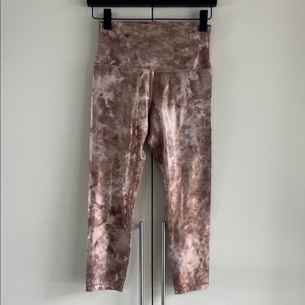 Lululemon Align Crop with Pockets 23" *Shine EUC